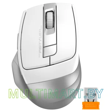 Мышь A4Tech Fstyler FB35CS (белый/серый) картинка 2